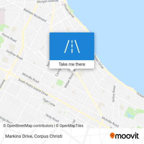 Markins Drive map
