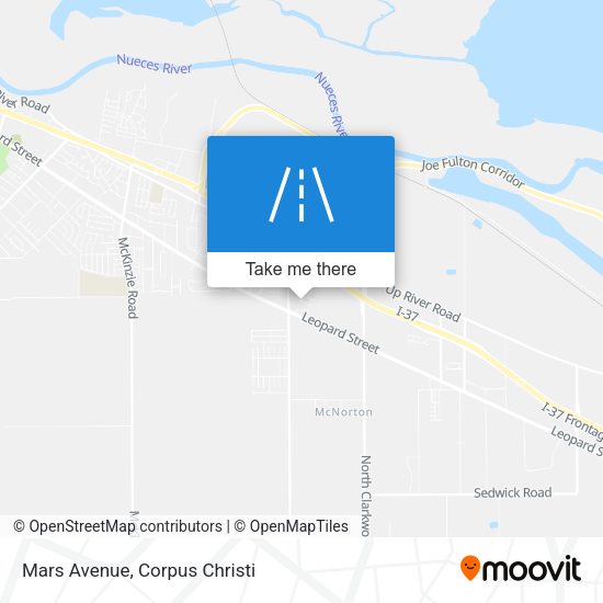 Mapa de Mars Avenue