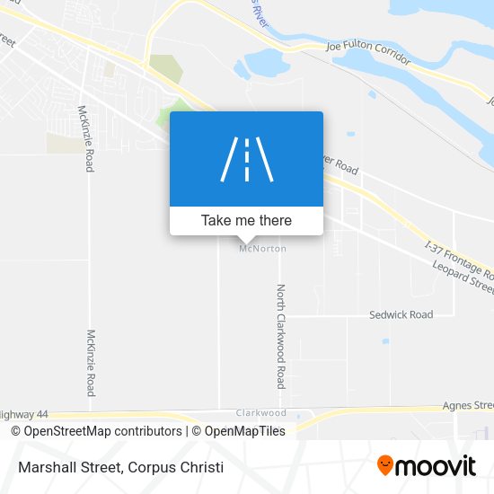 Mapa de Marshall Street