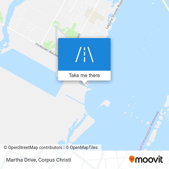Mapa de Martha Drive