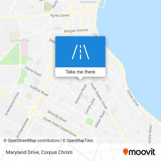 Mapa de Maryland Drive