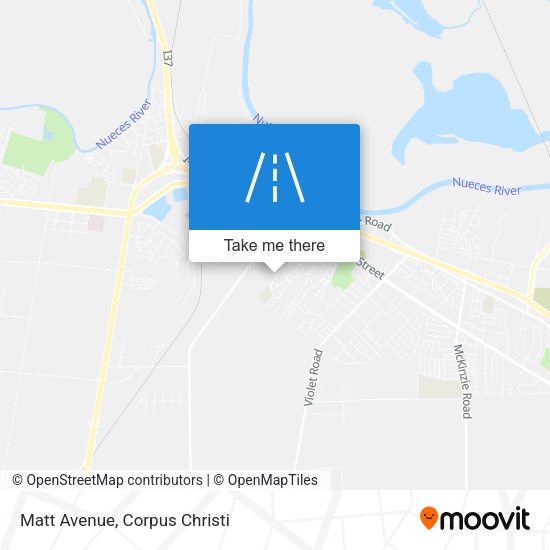 Matt Avenue map