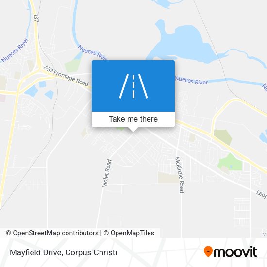 Mayfield Drive map