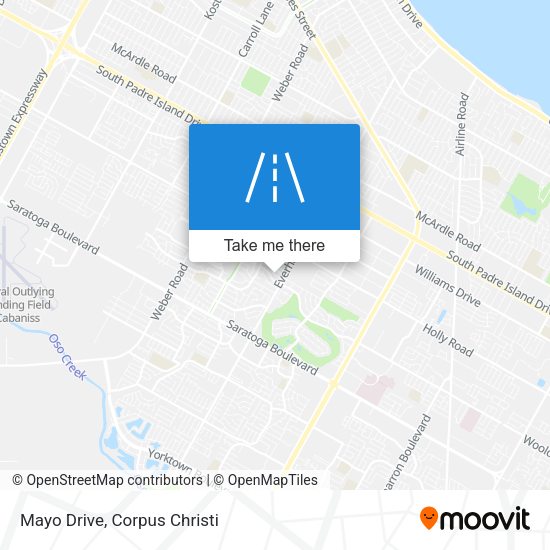 Mapa de Mayo Drive