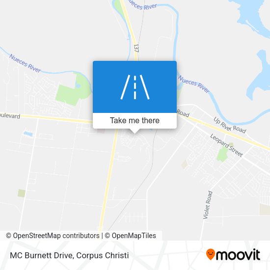 MC Burnett Drive map
