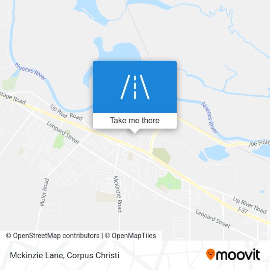 Mapa de Mckinzie Lane