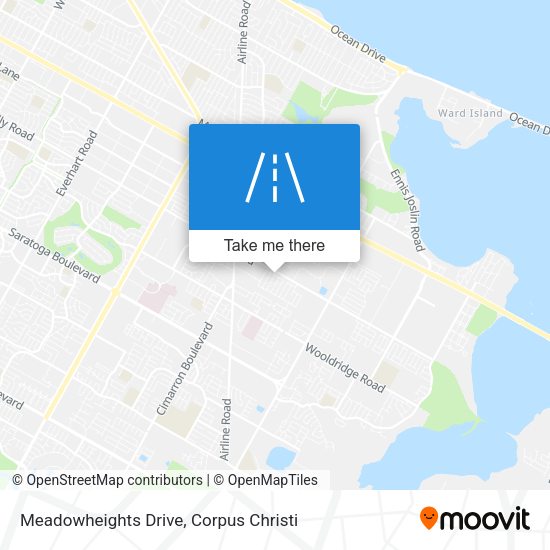 Meadowheights Drive map