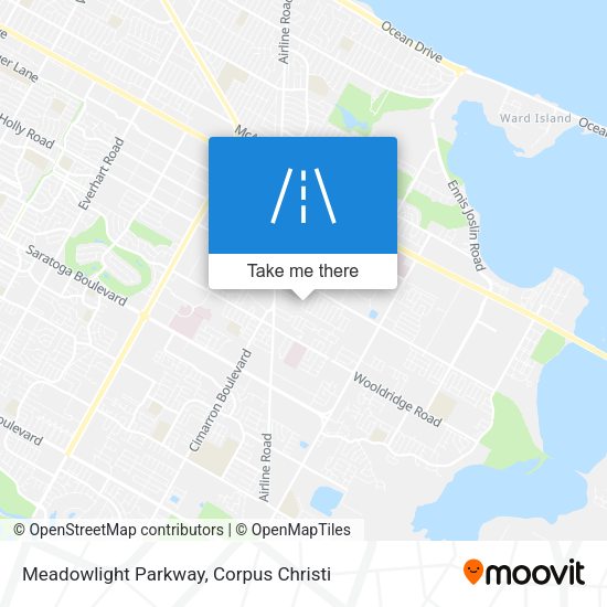 Meadowlight Parkway map