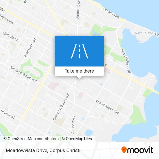 Mapa de Meadowvista Drive