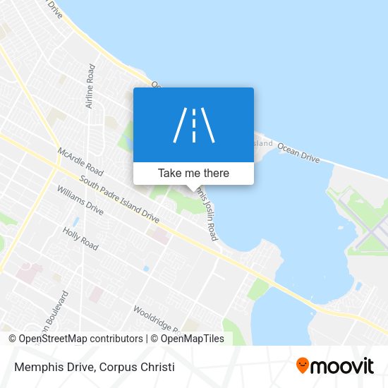 Memphis Drive map