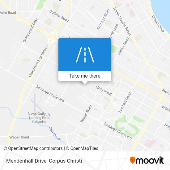 Mapa de Mendenhall Drive