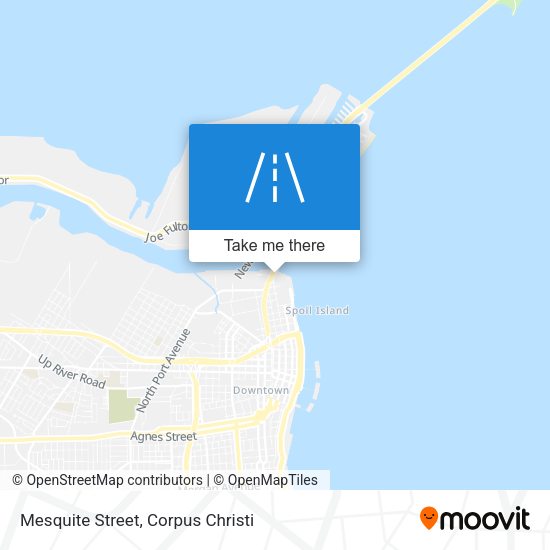 Mesquite Street map