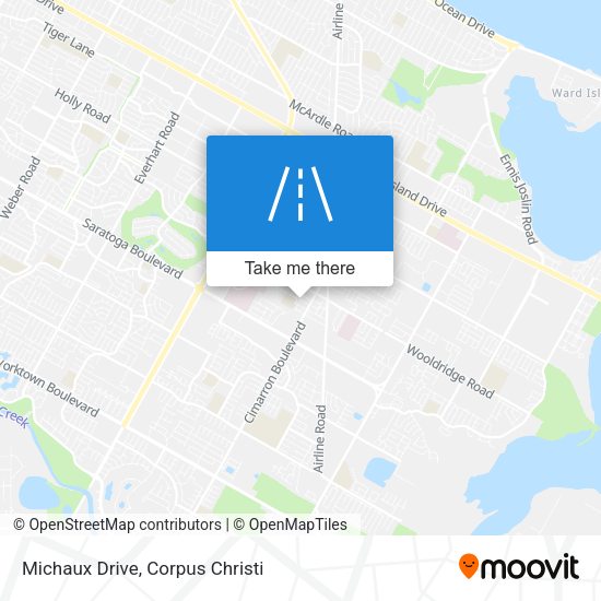 Michaux Drive map
