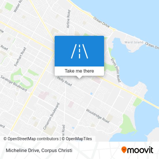 Micheline Drive map