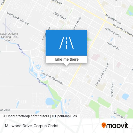 Millwood Drive map