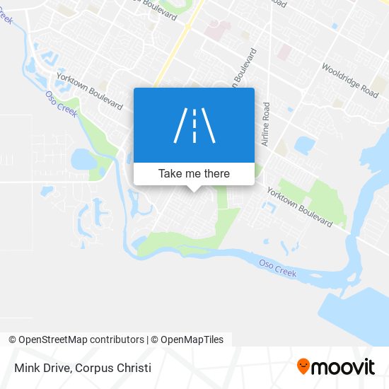 Mink Drive map