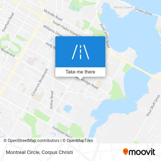 Mapa de Montreal Circle