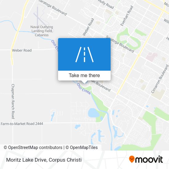 Moritz Lake Drive map
