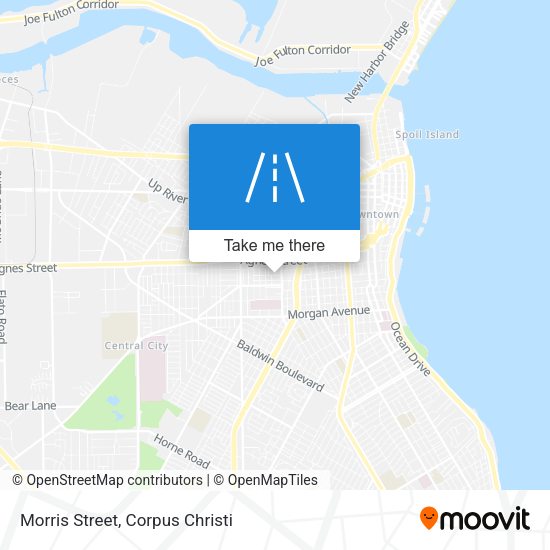 Mapa de Morris Street