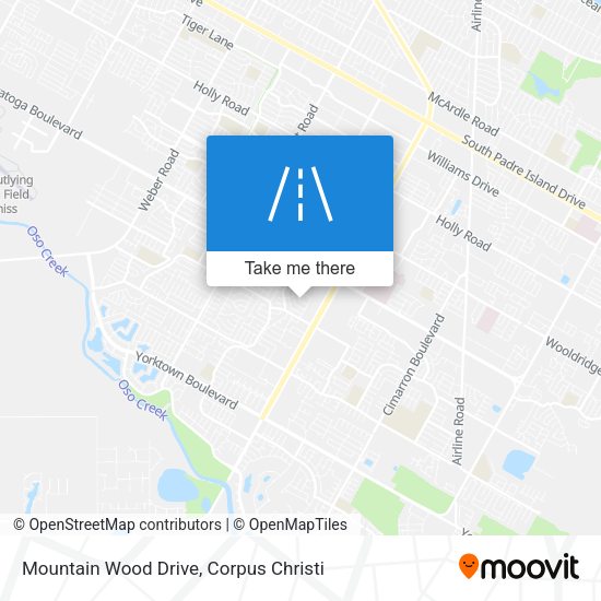Mountain Wood Drive map