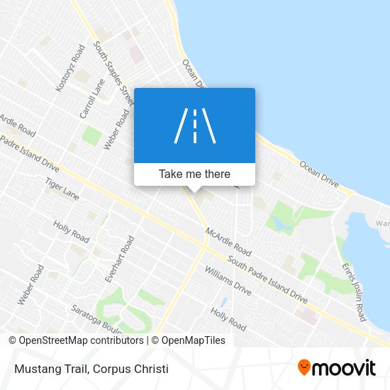 Mapa de Mustang Trail