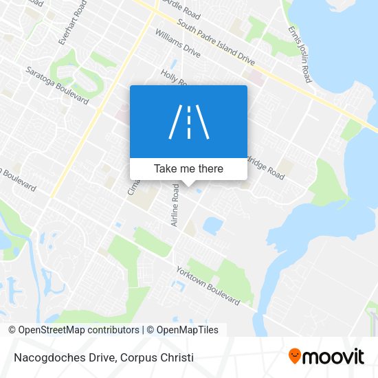 Nacogdoches Drive map