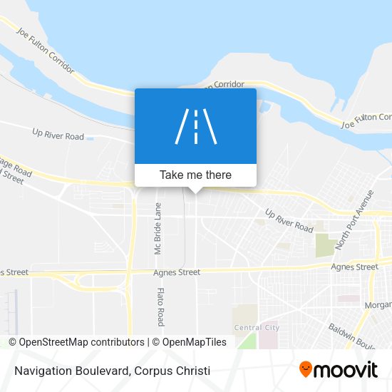 Mapa de Navigation Boulevard