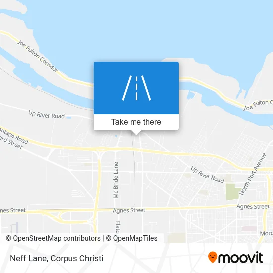 Neff Lane map