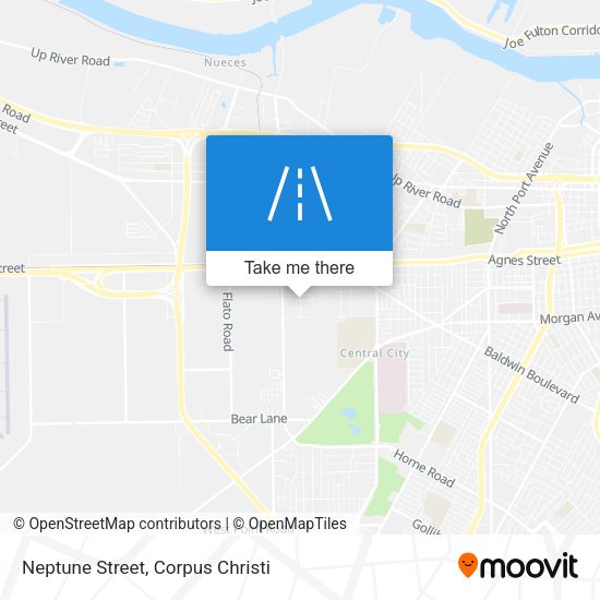 Neptune Street map