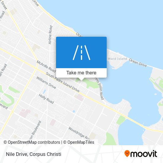 Mapa de Nile Drive