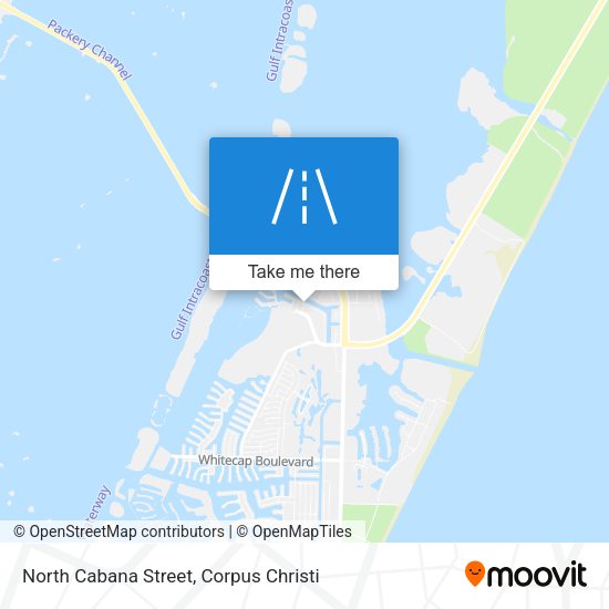 North Cabana Street map