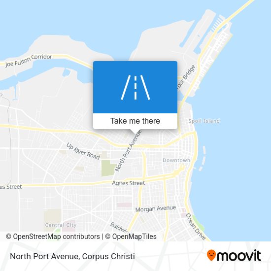 North Port Avenue map