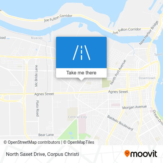 Mapa de North Saxet Drive