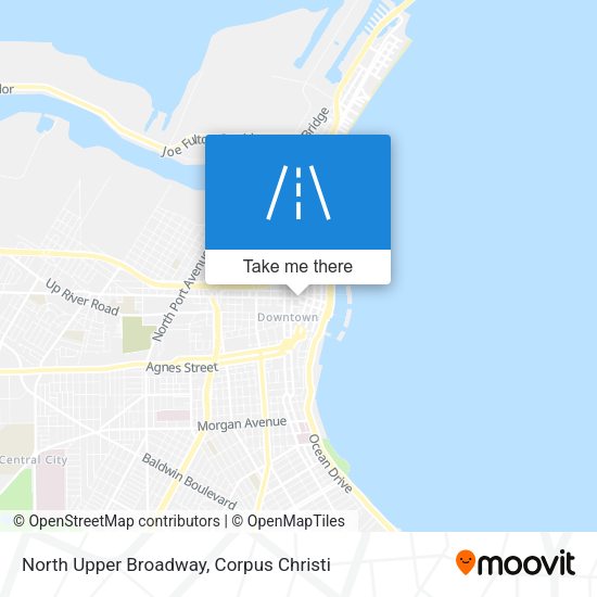 Mapa de North Upper Broadway