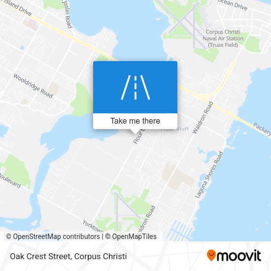 Oak Crest Street map