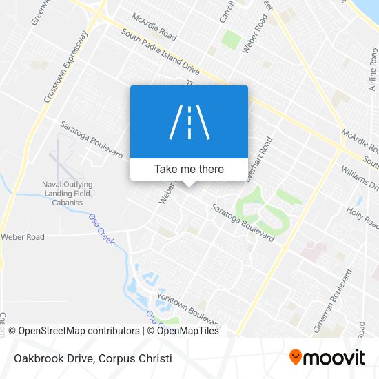 Oakbrook Drive map