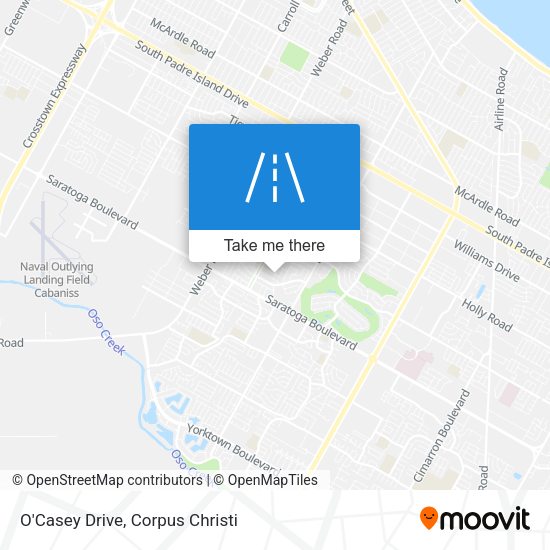 O'Casey Drive map