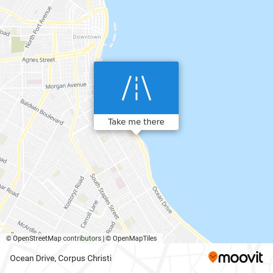 Mapa de Ocean Drive