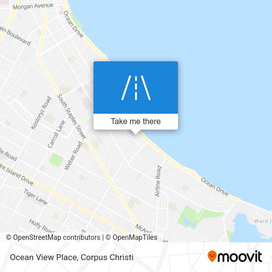 Ocean View Place map