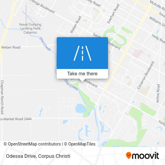 Mapa de Odessa Drive