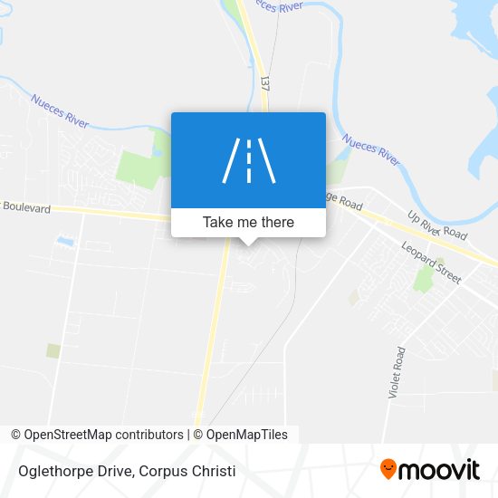 Oglethorpe Drive map