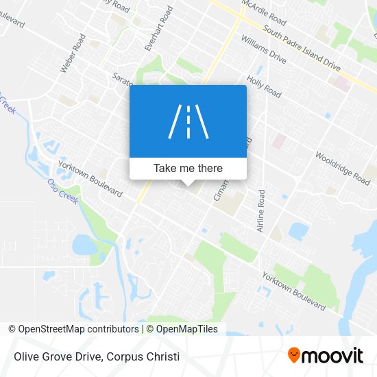 Olive Grove Drive map