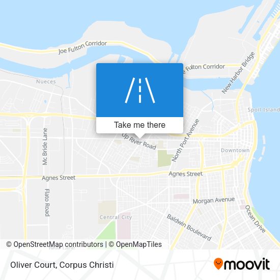Oliver Court map
