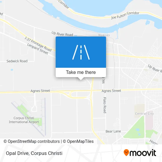 Opal Drive map