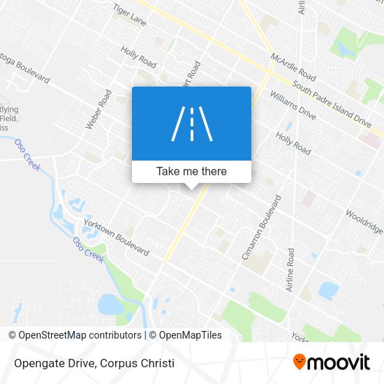 Opengate Drive map
