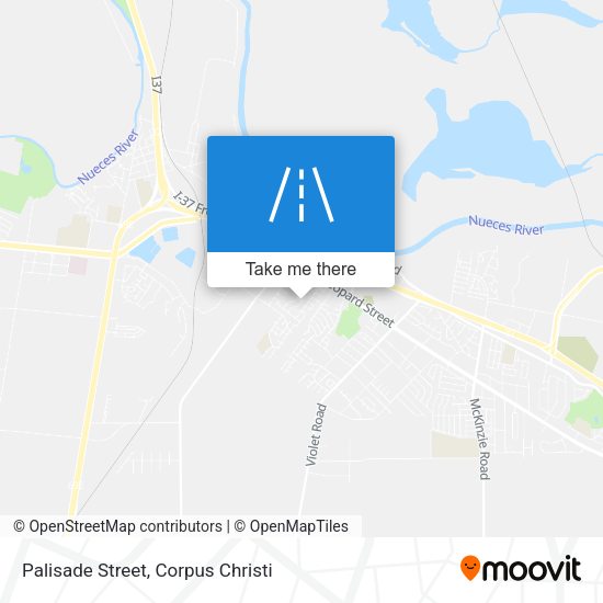 Palisade Street map