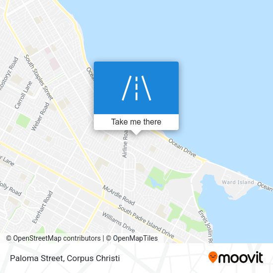 Mapa de Paloma Street