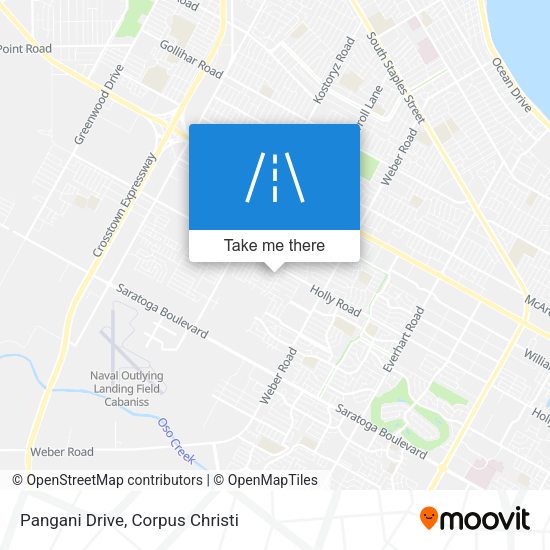 Mapa de Pangani Drive
