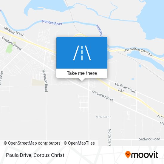 Mapa de Paula Drive