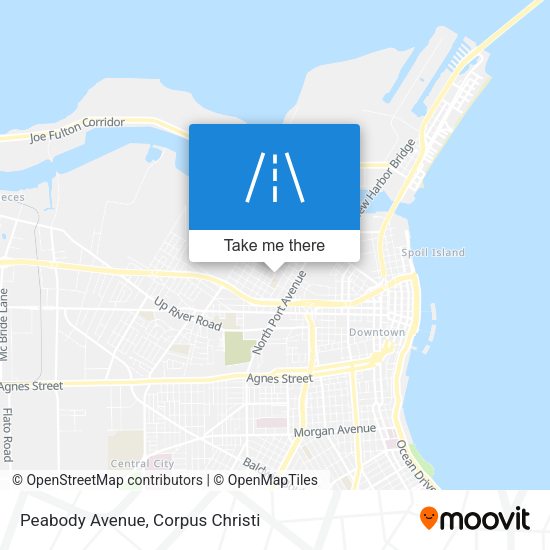 Mapa de Peabody Avenue